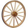 Wood Cannon Wheel, Extra Heavy Duty 15in